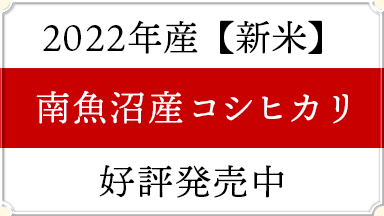 2022年産【新米】南魚沼コシヒカリ
